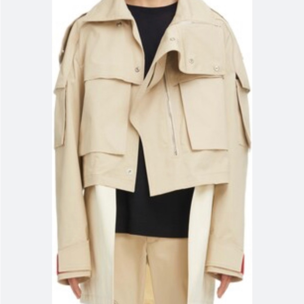 Givenchy Oversize Crop 2-in-1 Parka. Brand New never worn